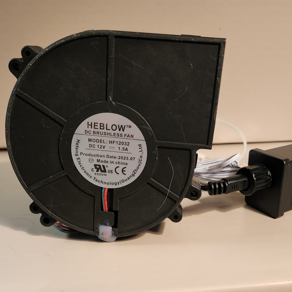 Replacement Air Blower, Inflatable Fan Motor with 12V 1.5 A NIB